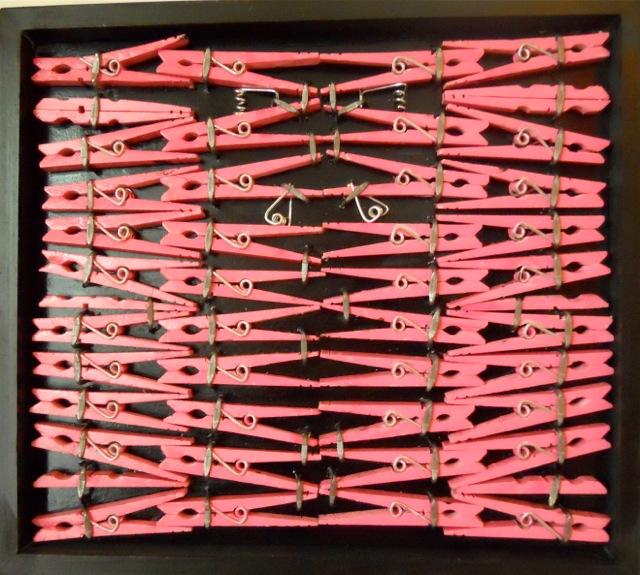 Bondage art, Clothespin art